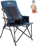 Camping Chair With Lumbar Support For Adults Folding Portable High Back Oversize. Fixed Price $124.99.