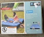Embark Inflatable Queen Air Bed With Electric Pump & Carrying Bag. Fixed Price $49.99.