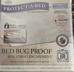 Protect Bed Bug Allergy Box Spring Encasement King Hotel Rental 38X80. Fixed Price $19.99.