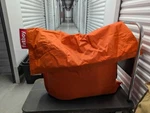 Fatboy Original Bean Bag, Orange. Fixed Price $150.00.