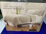 Wooden Lifts Natural Set Of 4 (bed, Bath, & Beyond) Open Box. Read. V73. Fixed Price $17.89.