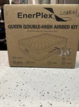 Enerplex Queen Air Mattress With Built-in Pump 16" Double Height. Fixed Price $65.00.