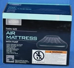 Living Solutions Twin Size Inflatable Air Mattress Bed With Electric Pump. Fixed Price $29.95.