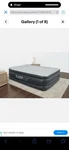 Sleeplux Queen Size Raised Air Mattress With Built In Pump Pillow And Usb 22".... Fixed Price $74.00.