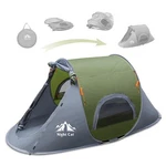 Night Cat Pop-up Camping Tent: 1 Waterproof Person, Army Green. Fixed Price $109.99.