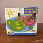 Rare Nos Pink 2008 Intex The Wet Set Pillow Back Lounge Pool Float 54"X48" 58889. Fixed Price $69.99.