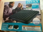 Intex Prestige Downy Airbed Inflatable Camping Mattress Queen Battery Pump. Fixed Price $15.00.