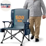 Oversized Folding Camping Chair High Back Heavy Duty For Adults Support To 50. Fixed Price $152.71.