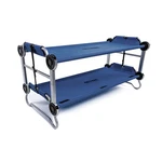 Disc-o-bed Youth Double Cot Kid-o-bunk W/ 200 Pound Capacity & Carry Bags, Navy. Fixed Price $349.99.