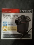 Intex Quick Fill Electric Air Pump 12V Dc 650L/MIN. Fixed Price $14.99.
