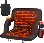 Hoperan Dual-sided Heated Stadium Seats For Bleachers With 25", Black. Fixed Price $131.77.
