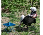 Iclimb Ultralight Compact Camping Folding Beach Chair Black New. Fixed Price $49.99.