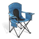 Arrowhead Outdoor Portable Folding Camping Chair 4-CAN Cooler Cup-holder Blue. Fixed Price $65.03.