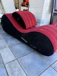 Toughage Inflatable Sofa Lounge Chair Household Yoga Chaise Nap Bed Cushion. Fixed Price $130.00.