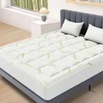 Gianna Cooling Mattress Pad Cover, Ultra Soft Topper For Back Pain Relief, Hot. Fixed Price $17.99.