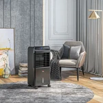 3-IN-1 Mobile Evaporative Air Cooler With Remote Oscillating Black. Fixed Price $93.99.