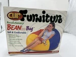 Intex Furniture Beanless Bag Inflatable Chair Vintage 1999 Blue Red Yellow. Fixed Price $69.99.
