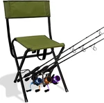 Leadallway Folding Fishing Chair With Rod Holder,green. Fixed Price $71.77.