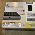 Intex Dura-beam Standard Pillow Rest Classic Airbed, Twin Size Black #64145ED. Fixed Price $25.19.