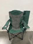 Arrowhead Outdoor Xxl Folding Padded Camping Chair W/cup & Wine Holder - Green. Fixed Price $44.52.