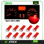 10X Red 74 58 T5 3-3014-SMD Led Car Instrument Panel Gauge Indicator Light Bulbs. Fixed Price $8.99.