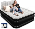 Queen Air Mattress With Headboard, Built-in Pump, 800 Lbs Heavy-duty Support, 19. Fixed Price $174.99.
