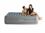 Intex 66166WD 18 Inch Elevated Air Mattress Bed, Queen Size - Gray. Fixed Price $100.00.