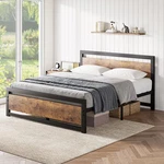 Full Size Frame ,metal Heavy Duty Platform With Headboard Bedroom. Fixed Price $110.99.