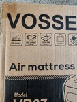 Vosser Queen Air Matress New In Open Box Built Pump. Fixed Price $48.00.