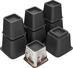 Bed Risers 8 Inch, Heavy Duty Lifts Heights Of 3, 5 Or Inches, Stackabl. Fixed Price $51.99.