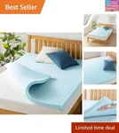 Certipur-u.s. 1.5-INCH Memory Foam Mattress Topper With Cooling Gel Full Size. Fixed Price $58.29.