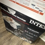 Intex Dura-beam Air Bed Blue White Rectangle Adults Inflatable Mattress. Fixed Price $40.00.