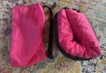 Windpouch Go Inflatable Blow Up Beach Hammock Seat Lounger - Pink. Fixed Price $19.00.