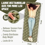 Tame Lands Olive Green Sleeping Pad For Camping Ultralight Backpacking, Hiking. Fixed Price $19.99.