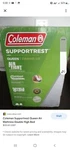 Coleman Support Rest Queen Size Air Mattress. Fixed Price $49.95.
