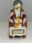 Vintage 1970S Made Japan Grandma Ceramic Coin Bank Rocking Chair Ssn Fund. Fixed Price $7.49.