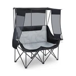 Double Beach Camping Chair With Canopy Shade 2 Person Sofa, Fully Pad.... Fixed Price $166.27.