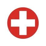 Swiss Air Force Roundel Sticker Decal. Fixed Price $34.99.