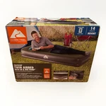 Ozark Trail Tritech Airbed Twin 14" With & Out Pump And Antimicrobial (green). Fixed Price $29.00.