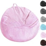 Kisoy Corduroy Bean Bag Cover (no Filler) - Washable, Ultra Soft, Pink, Solid.... Fixed Price $37.65.