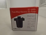 Open Box Never Used XG-668A Two Way Electric Air Pump. Fixed Price $14.99.