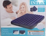 Intex 68765 Classic Downy Airbed With 2 Pillows Double Quick Hand Pump Queen. Fixed Price $29.99.