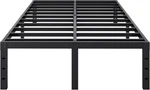 Sturdy 18" Metal Full Size Bed Frame - No Box Spring, Easy Assembly, Storage Spa. Fixed Price $99.99.