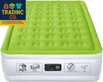Elevated Air Mattress With Built-in Pump, 18-INCH Inflatable Bed For Camping. Fixed Price $95.99.