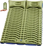 Double Sleeping Pad For Camping - Ultralight Mattress With Pillow, Built. Fixed Price $94.67.