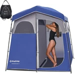Shower Tent, Portable Privacy Outdoor Camping 1/2 Room Toilet Tents With. Fixed Price $266.99.