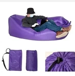 Inflatable Lounger Air Sofa Couch With Pillow Waterproof Camping. Fixed Price $8.50.