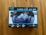 Pure Comfort Raised Queen Size Air Bed Including An Electric Pump. Fixed Price $48.00.