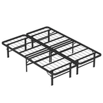 New Modern Bi-fold Folding Platform Metal Bed Frame Mattress Foundation Bf. Fixed Price $69.34.