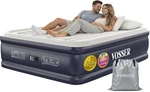 Vosser Air Mattress Queen With Built-in Pump, 18" Raised Inflatable Blow Up. Fixed Price $110.32.